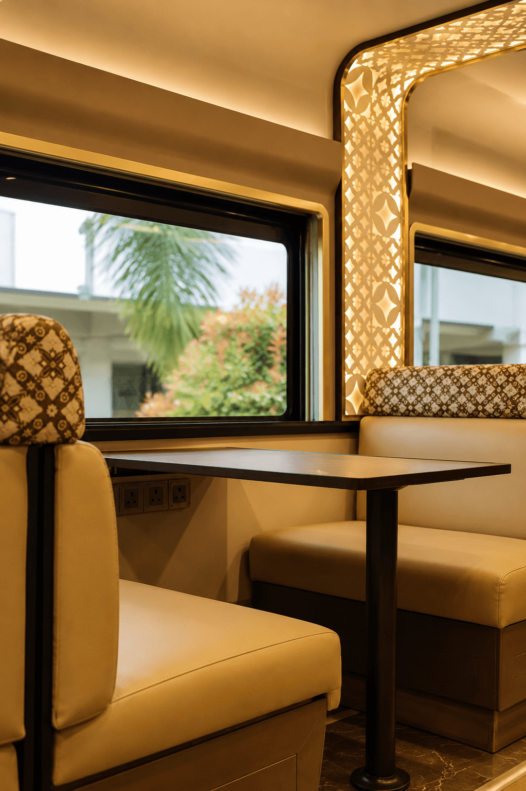 Railway Dining Car seating