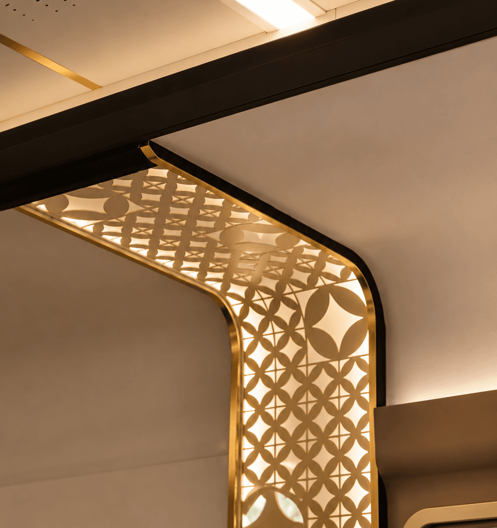 Railway Dining Car detail